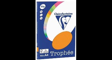 Clairefontaine Kopieerpapier - Fluor Oranje - 80gr 100 vel