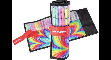STABILO Pen 68 - Premium Viltstift - Rollerset - ARTY - Set Met 25 Verschillende Kleuren