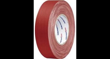 HellermannTyton HTAPE-TEX-RD-50x50 712-00901 Textieltape HelaTape Tex Rood (l x b) 50 m x 50 mm 1 stuk(s)