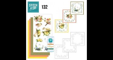 Nr. 132 Delicate Flowers by Precious Marieke voor Stitch and Do