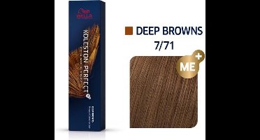 Wella Professionals Koleston Perfect Me+ - Haarverf - 7/71 Deep Browns - 60ml