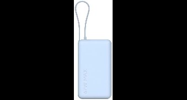 Xiaomi 67W Power Bank 10000 (Integrated Cable) - 67W snelladen - Geïntegreerde USB-C-kabel - Digitaal display - IJsblauw