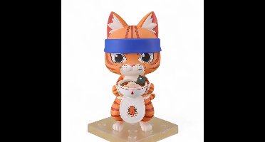 Red Cat Ramen Nendoroid Action Figure Bunzo