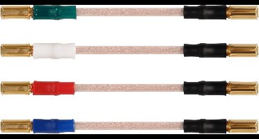 Audio-Technica Element naar Headshell Geleidingsdraden AT6108
