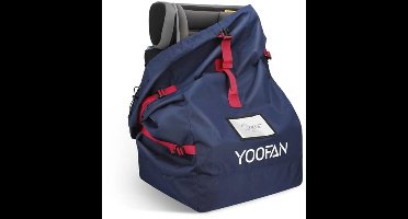 Transporttas voor kinderwagens en kinderzitjes, ideaal voor reizen, blauw