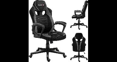 Huzaro Force 2.5 Mesh Gamingstoel – Ergonomische Game Stoel tot 130 kg, Ademende Mesh, Grijs