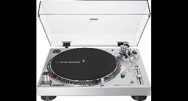 Platenspeler Audio-Technica Iberia AT-LP120XUSBSV Zilverkleurig