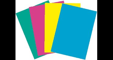 Glossy cardboard 250gr. - A4 - wit