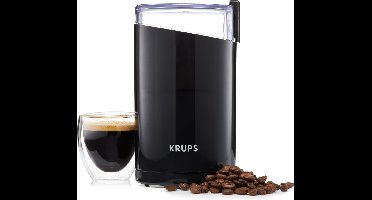 Krups F20342 - Elektrische Koffiemolen - Zwart - Compact - Voor Koffiebonen en Specerijen