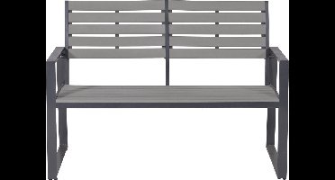 Detroit parkbank - aluminium - polywood - 122 cm