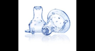 Antilekspenen - 2 stuks - met "flow control" - voor standaardflessen