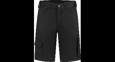 EM Workwear Bermuda Korte Werkbroek kat/pol Zwart - Maat 64