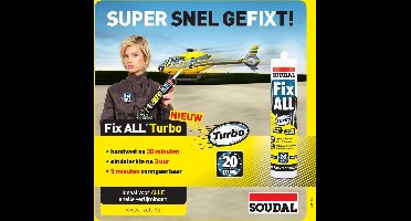Soudal Fix All Turbo 290ml - 12stuks