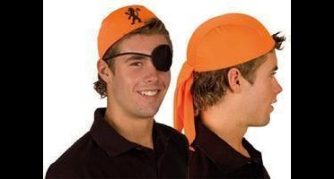 Piratenhoed Oranje leeuw