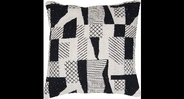 Light & Living - Kussen CESENA - 45x45cm - Zwart