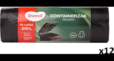 BULK VERPAKKING Dumil Containerzakken 240 liter - 12 rollen