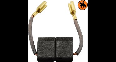 Koolborstelset voor DeWalt D25101K - 5,2x9,5x12,7mm