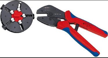 Knipex 97 33 01 MultiCrimp® Krimptang met wissellader - 250 mm