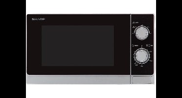 Sharp R200INW - Solo-magnetron - Zilver