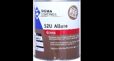 Sigma S2U Allure Gloss RAL7024 Grafietgrijs 1 Liter