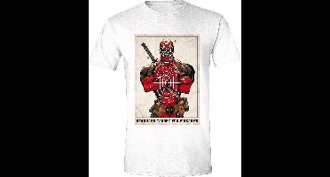 Deadpool - Target Men T-Shirt - White