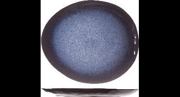 Cosy & Trendy Sapphire Plat Bord - Ovaal - 27.5 cm x 23 cm - Set-4