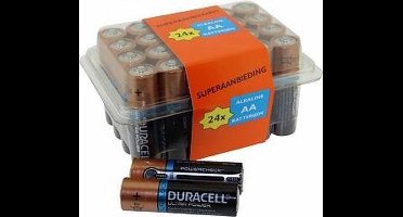 24x Duracell Optimum AA box actieverpakking