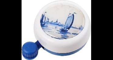 Widek Fietsbel White Collection Zeilboot Delfts Blauw 55 Cm
