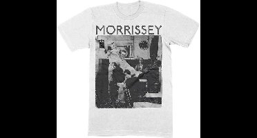Morrissey - Barber Shop Heren T-shirt - XL - Wit