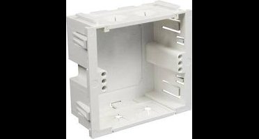 KOPOS - KP 80 PK HB - Kabelgoot - Apparaat-inbouwdoos - (b x h x d) 80.2 x 71 x 37 mm - Wit - 2 stuk(s)