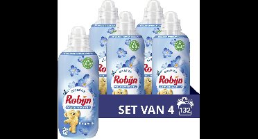Robijn Classics Morgenfris Wasverzachter - 4 x 33 wasbeurten - Voordeelverpakking