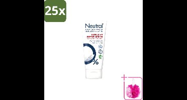 25 x Neutral – Bodycrème – 0% Intensive Repair – 100 ml - Bulkverpakking - Gevoelige huid - Douchemop - Droge huid