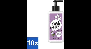 10 x Marcel's Green Soap - Handzeep - Lavendel & Rozemarijn - Zachte verzorging - 250 ml - Voordeelverpakking - 10 stuks