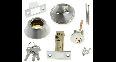 Opbouw Cilinderslot Nikkel Zilver voor Chinese Deuren