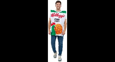 RUBIES NL - Kellogg's Corn Flakes ontbijtgranen doos kostuum voor volwassenen
