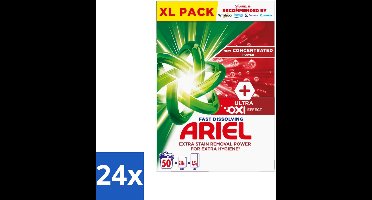 24 x Ariel – Waspoeder – Oxi – 2,8 kg – 50 wasbeurten - Waspoeder - Waspoeder Oxi - Waspoeder 2.8 Kg - Waspoeder 50 Wasbeurten - Vlekverwijdering