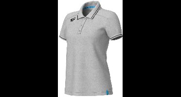 Arena Dames Poloshirt Team Solid Cotton Heather-Grijs