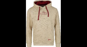 Harry Potter Marauder's Map Unisex Trui met capuchon - zand - S