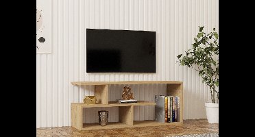 Skye Decor, Tv-standaard, Cafu - Sapphire, Gemelamineerde spaanplaat, Saffier, 100 x 29,6 x 40 cm