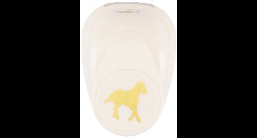 Vaessen Creative Pons - Figuurpons - Paard - 2,2 x 2,2 cm