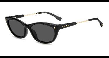 Dsquared2 D2 0209/G/S Black 57/16/145 WOMAN Zonnebrillen