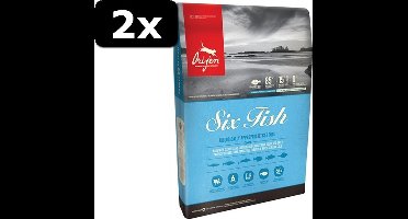 2x ORIJEN 6 FISH CAT 340GR
