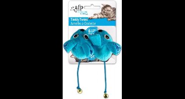 AFP Modern Cat Tinkly Twins Blauw - Speelmuizen