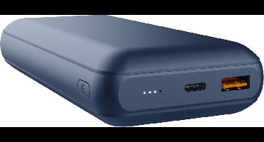 Trust Redoh - 20000 mAh powerbank - USB A, USB C - Universele Powerbank - 18W - Blauw