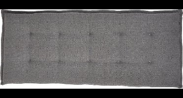 Lesliliving Outdoor Tuinbankkussen - 120 x 47 x 6 cm - Antraciet