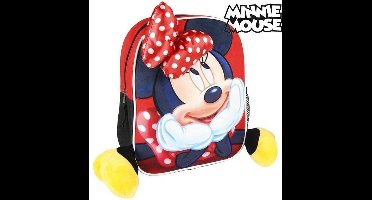 3D-Kinderrugzak Minnie Mouse Rood