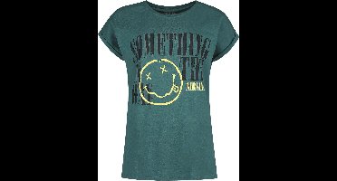 Nirvana Something In The Way Dames T-shirt - blauw - S