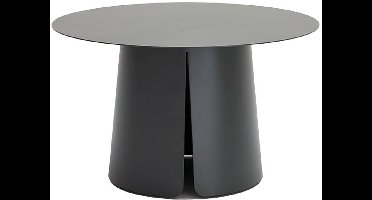 Oosterik home - Rockerville lounge tafel midnight grey dia. 70 cm