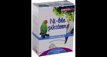 Esve Ni-Ble Piksteen Agapornis&Grote Parkiet - Vogelsupplement - Wit