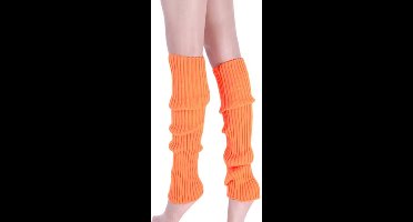 Scoby - Beenwarmers - 1 Paar - Perfect voor Carnaval Outfit - Festive Leg Warmers - Oranje